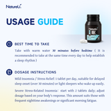 NatureU Deep Sleep Tablets – SleepMaster® GABA + Lactium® 15 Tablets/Bottle