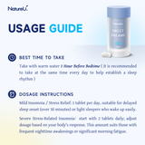 NatureU Deep Sleep Tablets – SleepMaster® GABA + Lactium® 15 Tablets/Bottle