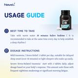 NatureU Deep Sleep Tablets – SleepMaster® GABA + Lactium® 15 Tablets/Bottle