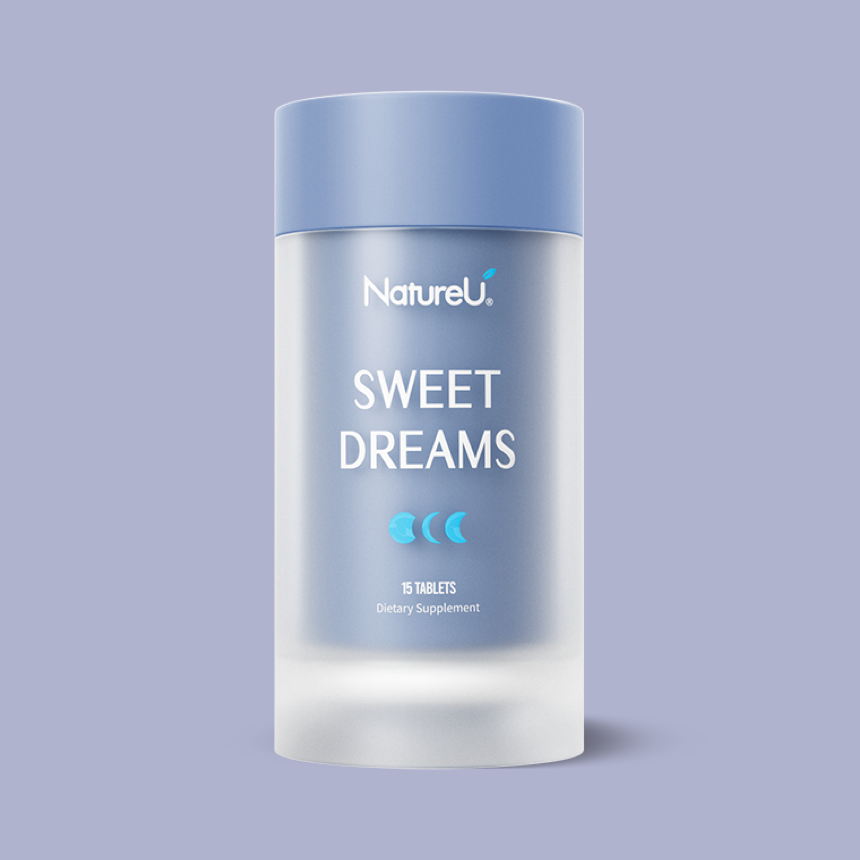 NatureU Sweet Dreams  – SleepMaster® GABA + Casein Hydrolates 15 Tablets/Bottle