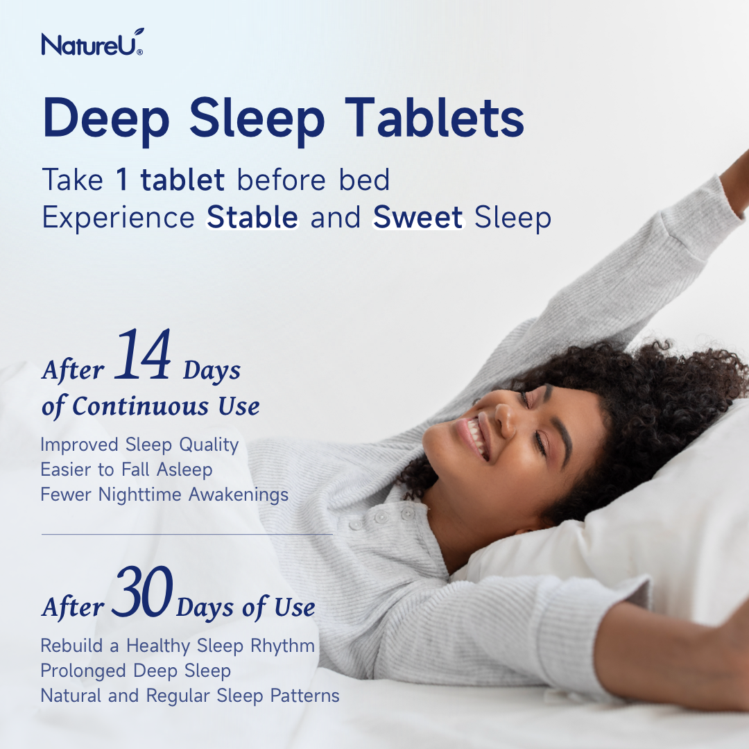 NatureU Sweet Dreams  – SleepMaster® GABA + Casein Hydrolates 15 Tablets/Bottle