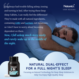 NatureU Deep Sleep Tablets – SleepMaster® GABA + Lactium® 15 Tablets/Bottle