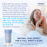 NatureU Deep Sleep Tablets – SleepMaster® GABA + Lactium® 15 Tablets/Bottle