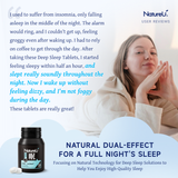 NatureU Deep Sleep Tablets – SleepMaster® GABA + Lactium® 15 Tablets/Bottle