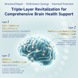 NatureU Brain Health Cognition Activating Tablets  30 Tablets/Bottle