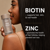 Hair Growth Supplements with Biotin for Women & Men – LushMaster™ Delivery Technology Scalp Treatment & Vitamins for Thicker, Stronger Hair Health, Drug-Free 30-Day Supply