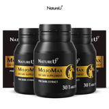 NatureU MojoMax Pine Bark Extract and L-Citrulline Energy Supplement｜3 Packs 30 Tablets/Box