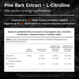 NatureU MojoMax Pine Bark Extract and L-Citrulline Energy Supplement | 15 Tablets/Box