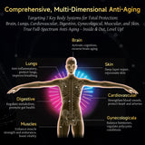 NatureU Youth Radiance – Beauty & Anti-Aging Complex PQQ+ERGO®+AGMaster® 60 capsules/bottle