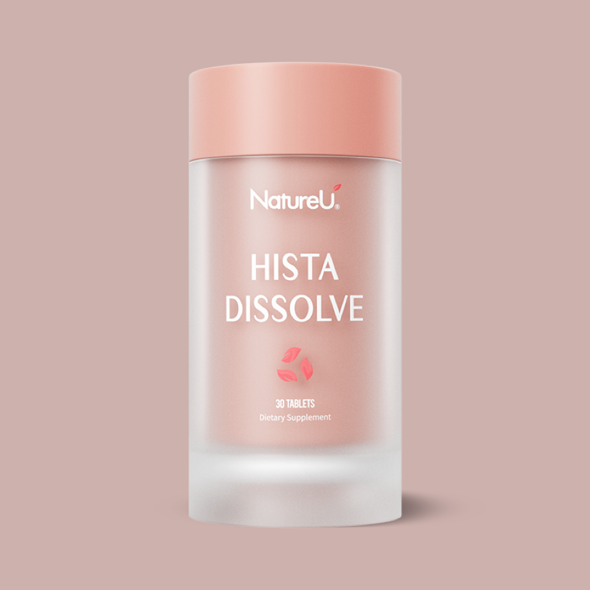 NatureU Hista Dissolve Allergy Relief DAOMaster®+ VD+Soothing Probiotics(BB536) 30 Tablets/Bottle