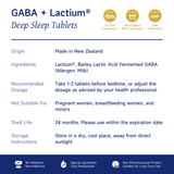 NatureU Deep Sleep Tablets – SleepMaster® GABA + Lactium® 15 Tablets/Bottle